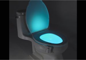 Lighted toilet Seat Review Glowbowl Motion Activated toilet Nightlight Fits Any