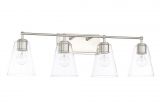 Lighting Stores In orlando Capital Lighting Signature Collection 4 Light Brushed Nickel Bath