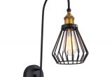 Lighting Stores In orlando Cult Living Gaston Industrial Cage Metal Wall Light Black Gaston