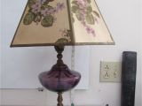 Lighting Stores In orlando Vintage Amethyst Purple Glass Light Lamp Table Mable Base original
