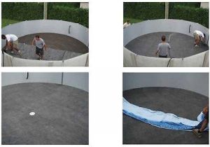 Liner Guard Pool Floor Padding Gorilla Floor Padding for Ground Swimming Pools