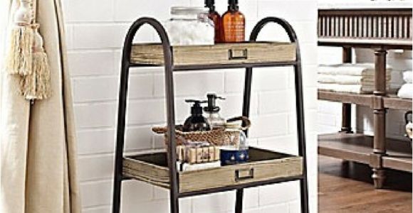 Linon Furniture Website Linon Home 3 Tier Bath Stand In Rustic Brown Extra Storage Wood