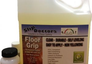Liquid Wax for Tile Floors Slip Resistant Coating for Vinyl Vct Cork and Most Wood Surfaces