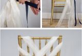 Lisbeth Swivel Accent Chair Tutorial 6 Chair Sashes Created with organza Rolls • Diy
