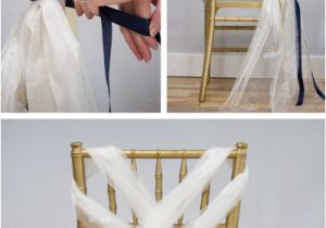 Lisbeth Swivel Accent Chair Tutorial 6 Chair Sashes Created with organza Rolls • Diy