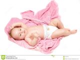 Little Baby Bathtub Little Baby after Bath Stock Image