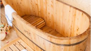 Little Bathtubs for Sale Wooden Sauna Spa Wooden Tub Hot Sale Durable Massage