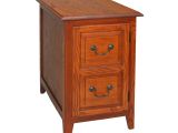 Living Room End Tables with Drawers Leick Furniture Favorite Finds Shaker Cabinet End Table Medium Oak