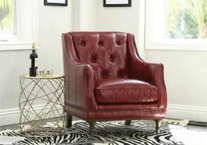 Ll Bean sofa Reviews Shop Abbyson Nixon Red top Grain Wax Leather Chair Free Shipping