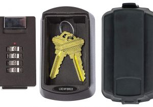 Lockable Light Switch Cover Lockforce Key Lock Box Waterproof Case and Premium Wall Mount Kit