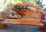 Log Benches for Sale Chainsaw Carved Wood Benches Elk Chainsaw Carving Around the