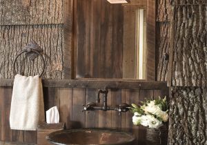 Log Home Bathroom Design Ideas High Camp Home Ski Slope Bathroom Casas Pinterest