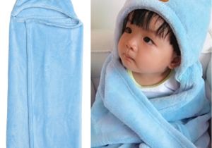 Long Baby Bathtub Boys Girls Animal Bathrobe Hooded Bath Robes towel Infant