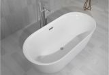 Long Portable Bathtub European Classic Royal Acrylic soaking Bathtub Japanese