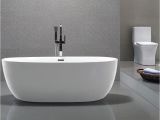 Low Bathtubs Uk Naples Modern Double Ended Small Freestanding Bath 1500mm