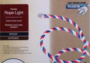 Low Voltage Rope Lighting Amazon Com Patriotic Red White and Blue Indoor Outdoor Rope Light
