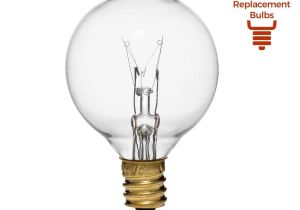 Low Watt Light Bulbs 30 Pack Of G40 Replacement Bulbs 5 Watt G40 Globe Bulbs for String