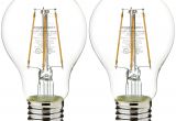 Low Watt Light Bulbs Amazon Com Amazonbasics 40 Watt Equivalent Clear Dimmable A19