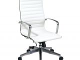 Lowe S Canada Office Chairs Vittoria White Leather Modern Office Chair Diy Stand Up Desk Check