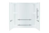 Lowes Bathtubs and Surrounds Shop Sterling Accord White Vikrell Bathtub Wall Surround Common 60