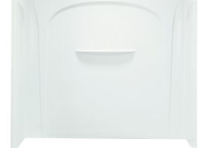 Lowes Bathtubs with Surrounds Shop Sterling Acclaim White Fiberglass and Plastic