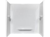 Lowes Bathtubs with Surrounds Shop Style Selections Bathtub Surrounds White Acrylic