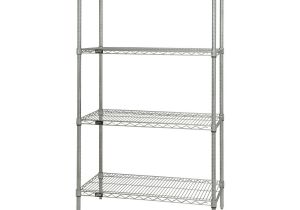Lowes Chrome Steel Garment Rack Shelves Storage Shelves for Garage Lowes Heavy Duty at Chrome X