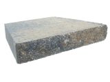 Lowes Decorative Garden Rocks Shop Cumberland Blend Retaining Wall Cap Common 3 In X 16 In