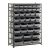 Lowes Garage Shoe Rack Shop Edsal 57 In H X 44 In W X 16 In D 8 Tier Steel Freestanding