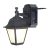 Lowes Led Rope Lights Shop Portfolio Gfci 11 81 In H Black Outdoor Wall Light at Lowes Com