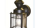 Lowes Led Security Lights Shop Secure Home 9 52 In H Matte Black Motion Activated Outdoor Wall