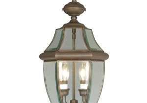 Lowes Outdoor Hanging Lamps Shop Aberdeen 19 In Imperial Bronze Outdoor Pendant Light at Lowes Com
