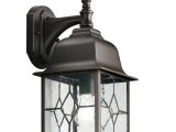Lowes Outdoor Hanging Lamps Shop Portfolio Litshire 15 62 In H Oil Rubbed Bronze Outdoor Wall
