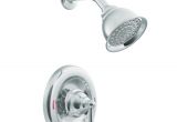 Lowes Shower Heads and Faucets Shop Moen Caldwell Chrome 1 Handle Shower Faucet with Single