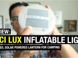 Luci Light Review Luci Light Review Inflatable solar Powered Lantern for Bike