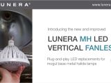 Lunera Susan Lamp Vertical Lunera Mh Led Vertical Fanless Intro Youtube