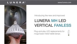 Lunera Susan Lamp Vertical Lunera Mh Led Vertical Fanless Intro Youtube