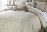 Lush Decor Belle 4-piece Comforter Set King Ivory Hutton Wilkinson Woven Heart 8 Piece Comforter Set Ivory Off White