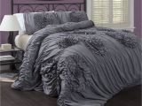 Lush Decor Belle 4 Piece Comforter Set King White Lush Decor Serena 3 Piece Comforter Set King White for the Home