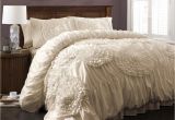 Lush Decor Belle 4-piece Comforter Set Queen Ivory Ivory Serena Comforter Set I Want This I Want It Pinterest