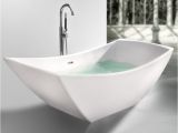 Luxury Bathtubs Canada Viola Freestanding solid Surface Stone 67” Tub Bathtubs