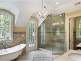 Luxury Bathtubs for Two 27 Beautiful Bathroom Chandeliers In Luxury Master Suites