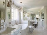 Luxury French Bathtubs Dual L Shaped Bathroom Vanity Design Ideas