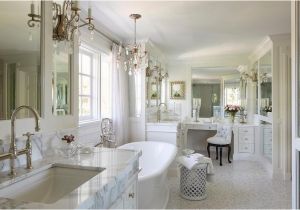Luxury French Bathtubs Dual L Shaped Bathroom Vanity Design Ideas