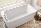 Maax Bathtubs Menards Maax Lounge 64" X 34" Freestanding Bathtub at Menards