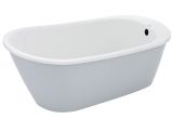 Maax Sax Freestanding Bathtub Maax Sax 5 Ft Freestanding Reversible Drain Bathtub In