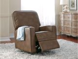 Macys Leather Swivel Chairs Sutton Leather 2 Piece Swivel Glider Recliner In Chestnut Brown