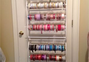 Magnetic Ribbon Rack Over the Door Shoe Rack for Ribbon Storage My Creative Space