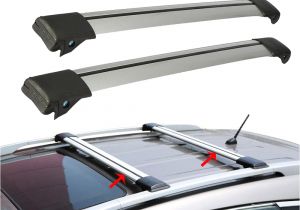 Magnetic Ski Rack for Car Roof A A Partol 2pcs Car Roof Rack Cross Bar Lock Anti theft Suv top