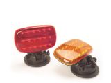 Magnetic towing Lights Led Battery Operated Safety Flashers with Adjustable Magnetic Base
